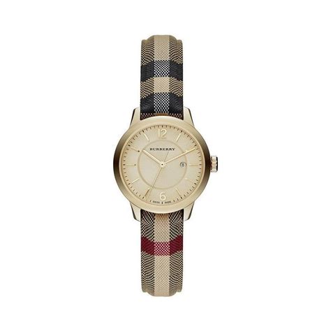 burberry women's horseferry swiss quartz watch 32mm|Burberry Ladies' The Classic Horseferry Check Watch (BU10104).